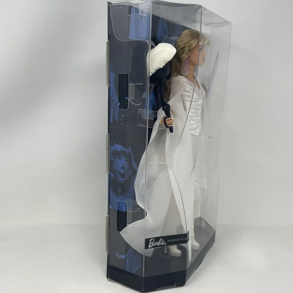 2025 Barbie Stevie Nicks Doll Bella Donna 1981 Lp White Dress Mattel Signature